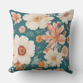 Phantastische empfindliche Blume Kissen