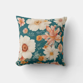 Phantastische empfindliche Blume Kissen
