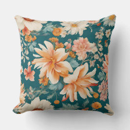 Phantastische empfindliche Blume Kissen
