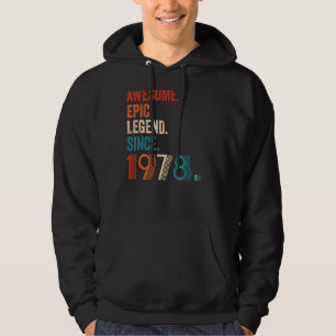 Phantastische Epische Legende Seit 1978 45. Geburt Hoodie