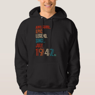 Phantastische Epische Legende seit Juli 1942 80. G Hoodie