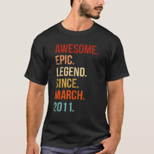 Phantastische Epische Legende Seit März 2011 11. F T-Shirt