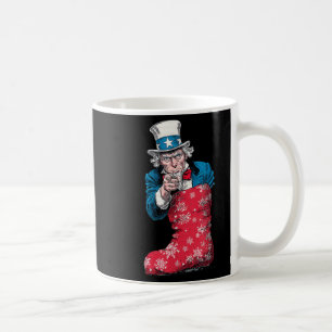 Phantastische festliche Socke mit Sam- und US-Farb Kaffeetasse