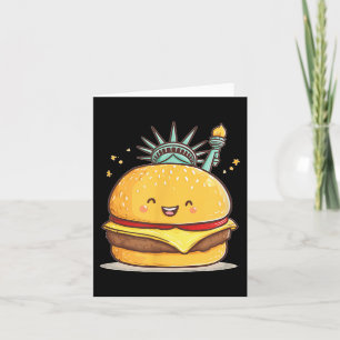 Phantastische Freiheitsstatue Burger-Kostüm für Ju Karte