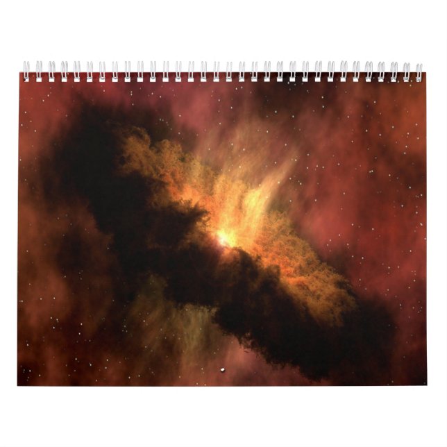 PHANTASTISCHE GALAXIE MIT HELLEN STERNEN KALENDER (Titelbild)