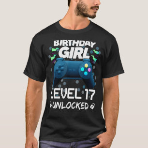 Phantastische Geburtstagsmädchen Stufe 17 Ungesper T-Shirt