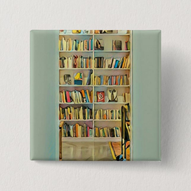 Phantastische Geschenke für Buchliebhaber Button (Vorderseite)