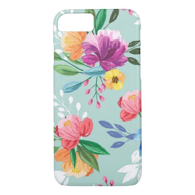 Phantastische gestrichene Blume Case-Mate iPhone Hülle (Rückseite)