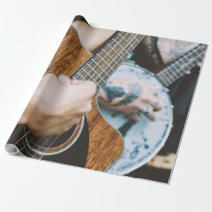 Phantastische Gitarre Geschenkpapier