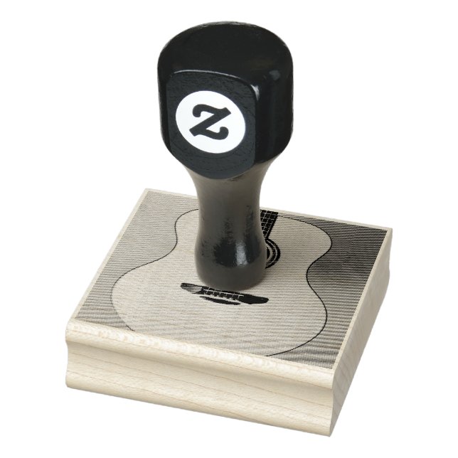 Phantastische Gitarre Gummistempel (Stempel)