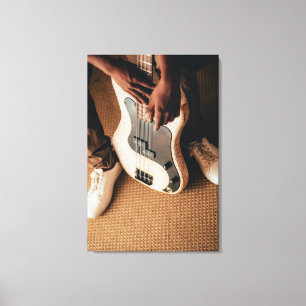 Phantastische Gitarre Leinwanddruck