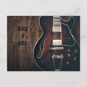 Phantastische Gitarre Postkarte