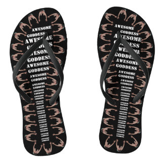 Phantastische Goddess Army (NARROW STRAPS) Flip Flops