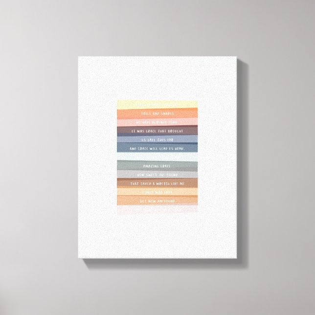 Phantastische Grace Lyric Leinwand (Vorderseite)