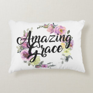 Phantastische Grace, wie süß der Sound floral Dekokissen