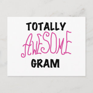Phantastische Gram Pink Tshirts und Geschenke Postkarte