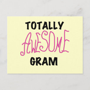 Phantastische Gram Pink Tshirts und Geschenke Postkarte