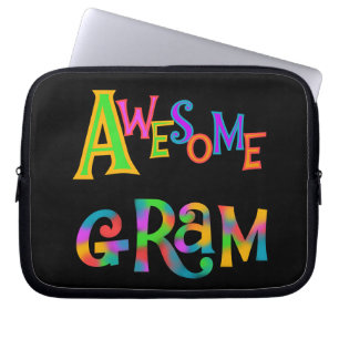 Phantastische Gram-T - Shirt und Geschenke Laptopschutzhülle