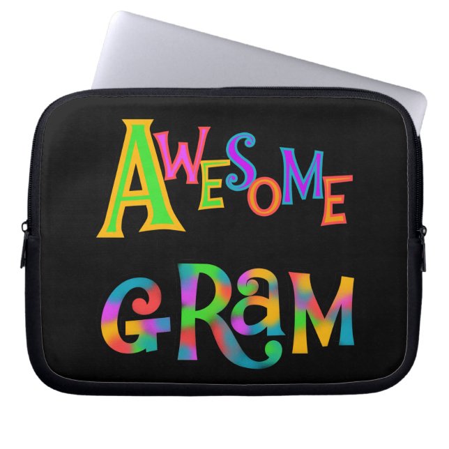 Phantastische Gram-T - Shirt und Geschenke Laptopschutzhülle (Vorderseite)