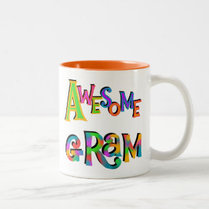 Phantastische Gram-T - Shirt und Geschenke Zweifarbige Tasse