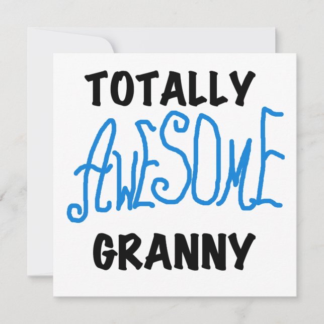 Phantastische Granny Blue Tshirts und Geschenke (Vorderseite)