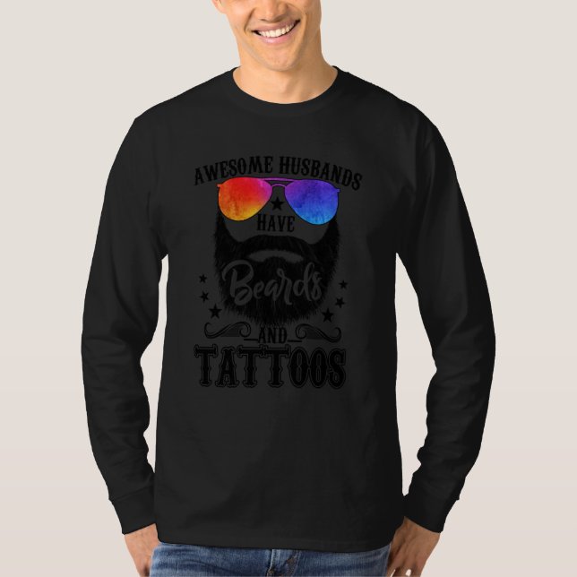Phantastische Husbys haben Bärte und Tattoos Shirt (Vorderseite)