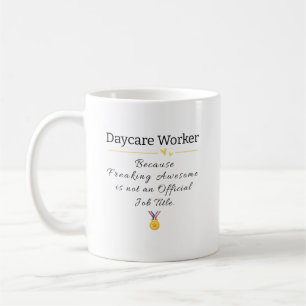 Phantastische Jobbezeichnung für Tagesarbeiter Kaffeetasse