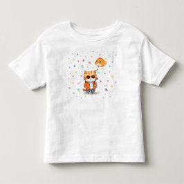 Phantastische Katze Kleinkind T-shirt
