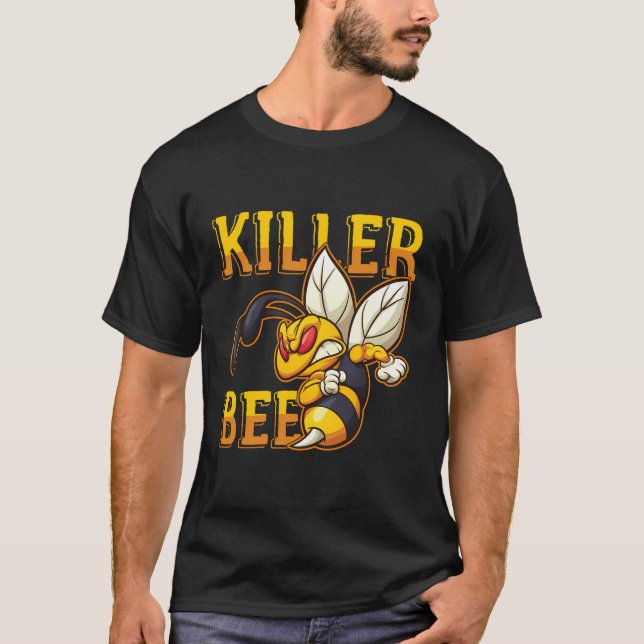 Phantastische Killer Bee Hornet Yellowjacke Honeyb T-Shirt (Vorderseite)