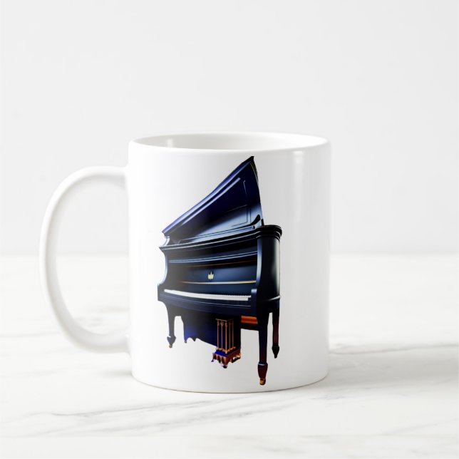 Phantastische Klavierkaffee-Tasse Kaffeetasse (Links)