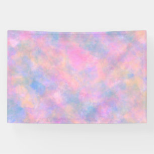 Phantastische Kombination von Pastellfarben Banner