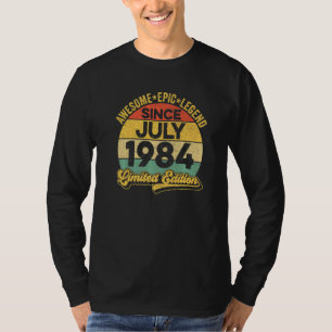 Phantastische Legende Seit Juli 1984 38. Geburtsta T-Shirt