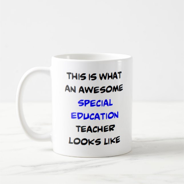 phantastische Lehrerin für besondere Bildung Kaffeetasse (Links)