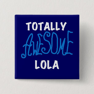 Phantastische Lola Blue Tshirts und Geschenke Button