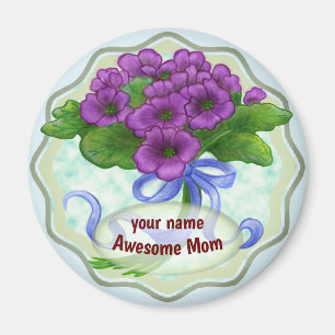 Phantastische Mama Eigenmagnet von Bouquet Magnet