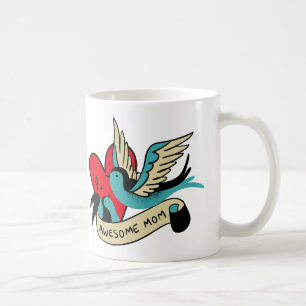 Phantastische Mama Tattoo Kaffeetasse