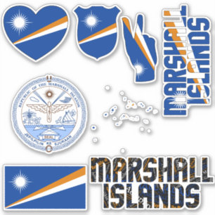 Phantastische Marshallinseln Aufkleber