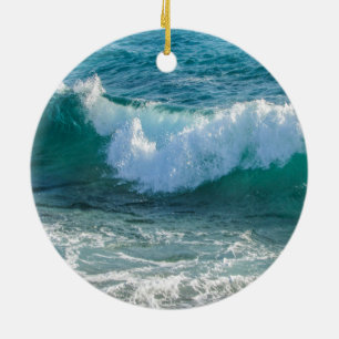 Phantastische Meeresküste Keramikornament