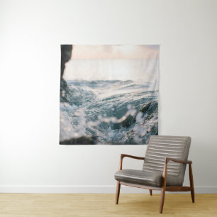 Phantastische Meereswellen Bestes Geschenk für N Wandteppich