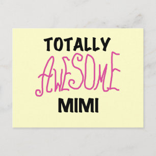 Phantastische Mimi Pink T - Shirt und Geschenke Postkarte