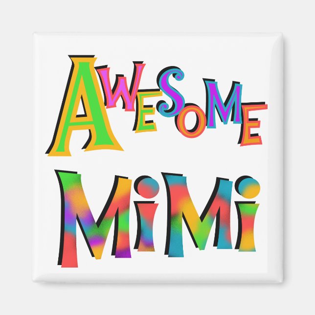 Phantastische Mimi-T - Shirt und Geschenke Magnet (Vorne)