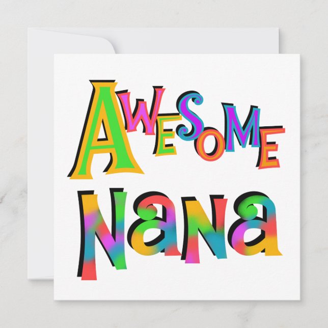 Phantastische Nana-T - Shirt und Geschenke (Vorderseite)