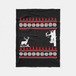 Phantastische Niedliche Funny Duck Hunter Deer Jag Fleecedecke