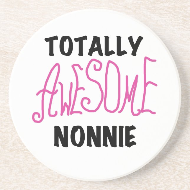 Phantastische Nonnie Pink Tshirts und Geschenke Getränkeuntersetzer (Vorne)