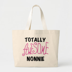 Phantastische Nonnie Pink Tshirts und Geschenke Jumbo Stoffbeutel