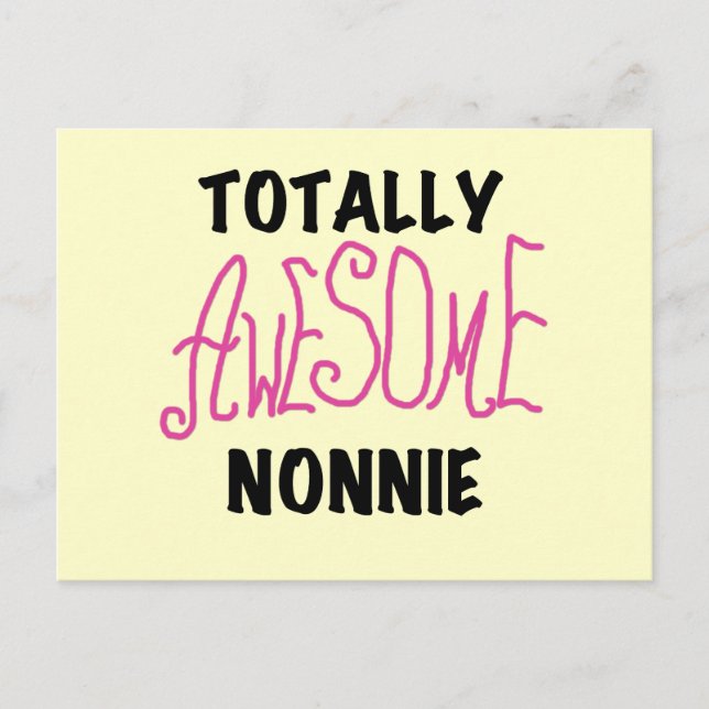 Phantastische Nonnie Pink Tshirts und Geschenke Postkarte (Vorderseite)