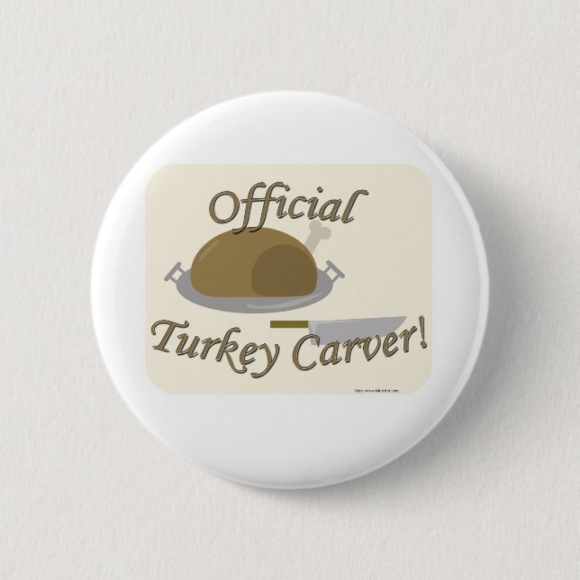 Phantastische Offizielle Türkei Carver Button (Vorderseite)