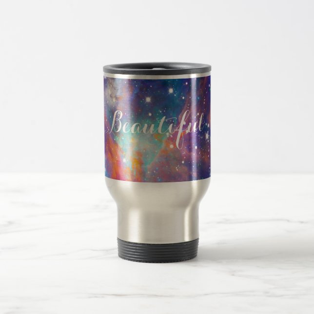 Phantastische Orion Nebula strahlende Sterne "Schö Reisebecher (Mittel)