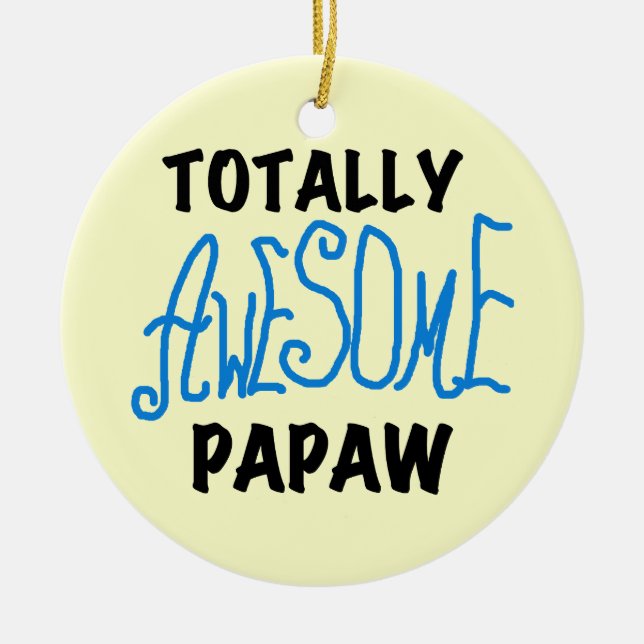 Phantastische Papaw-T - Shirt und Geschenke Keramikornament (Vorne)