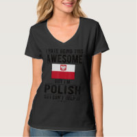 Phantastische polnische Flagge Polen Polnische Wur